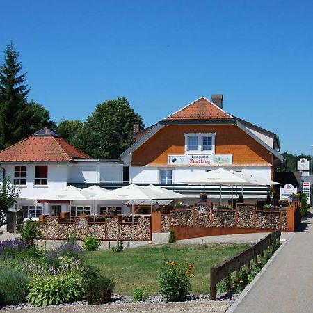 Отель Landgasthof Zum Dorfkrug Хаузерн Экстерьер фото